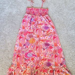 Liberty of London - Pink Whimsical Maxi Dress